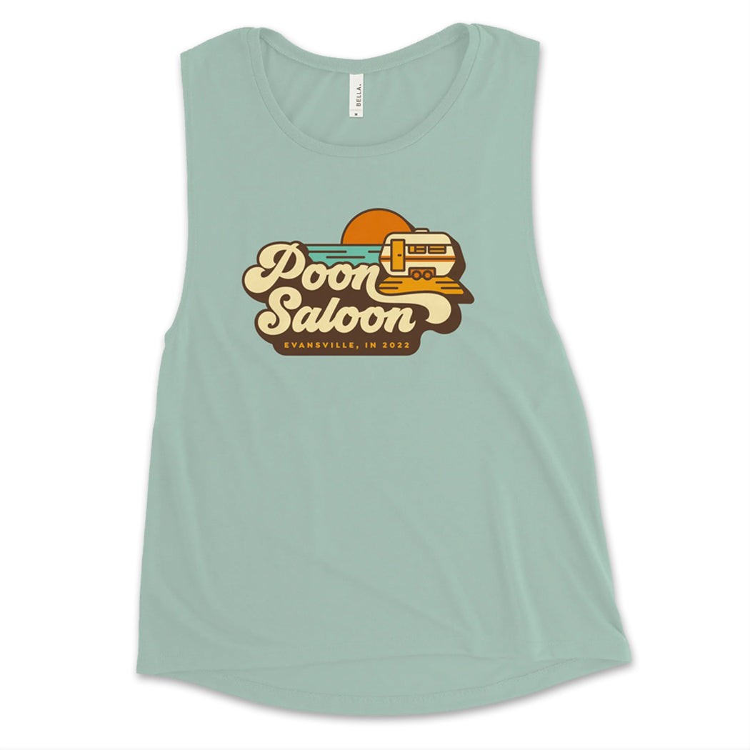 Ladies’ Poon Saloon Muscle Tank